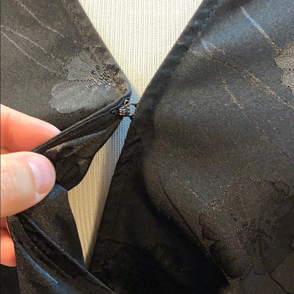 Floral Black Blouse - Picture 10 of 12